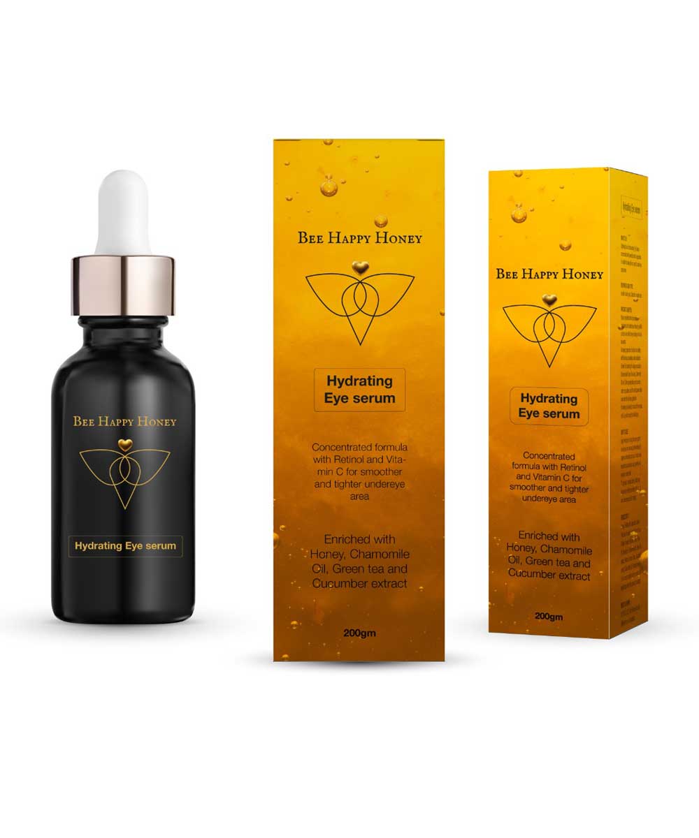 Bee Happy Honey Skincare Packaging 1