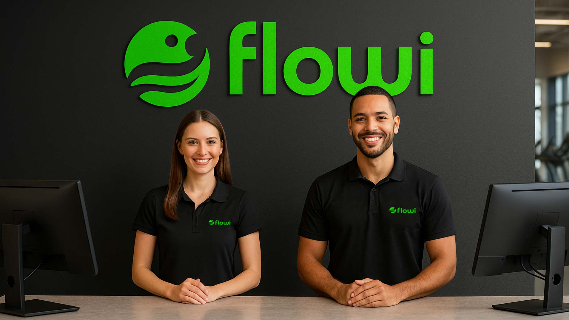 Flowi Gym Branding