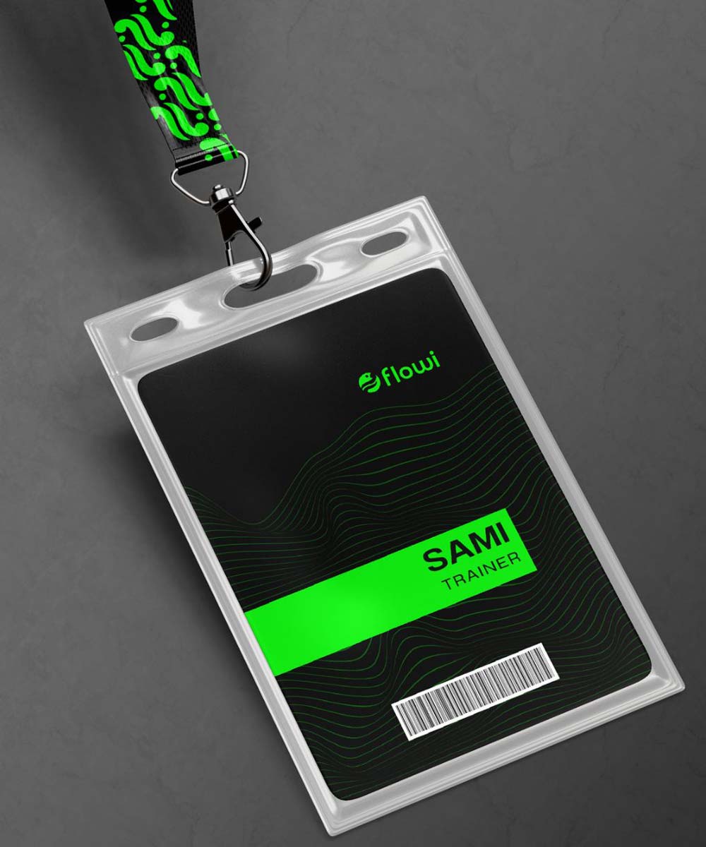 Flowi Branding Mockup